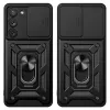 Hurtel Hybrid Armor Camshield Case voor Samsung Galaxy A14 - blauw