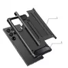 Hurtel Hybrid Armor hoesje voor Apple iPhone 15 Pro - zwart