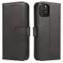 Hurtel Magnet Case Elegant Case Cover met Flap en Standfunctie voor OnePlus Nord N200 5G Zwart