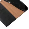 Hurtel Magnet Strap Case voor iPhone 13 Mini - Wallet Cover met Mini Lanyard hanger - zwart