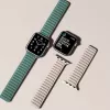 Hurtel magnetische strap armband voor Apple Watch 38/40mm - zwart