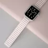 Hurtel magnetische strap armband voor Apple Watch 38/40mm - zwart