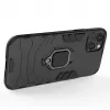 Hurtel Ring Armor Case voor iPhone 14 Plus, Gepantserd Hoesje met Magnetische Houder, Ring, Zwart