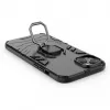Hurtel Ring Armor Case voor iPhone 14 Plus, Gepantserd Hoesje met Magnetische Houder, Ring, Zwart