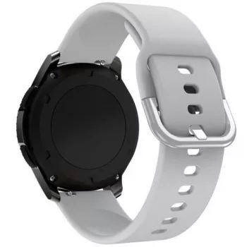 Hurtel siliconen bandje TYS Band voor Samsung Galaxy Watch 40 / 41 / 42 / 43 / 44 mm - grijs