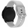 Hurtel siliconen bandje TYS Band voor Samsung Galaxy Watch 40 / 41 / 42 / 43 / 44 mm - grijs