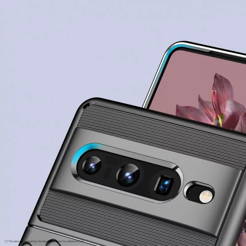 Hurtel Thunder Case Flexible Armored Cover voor Google Pixel 7 Pro Zwart