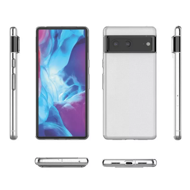 Hurtel Ultra Clear 0.5mm hoesje voor Google Pixel 7a slim cover transparant
