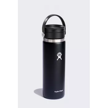 Hydro Flask 20 Oz wide mouth thermosfles met flex cap - Stone