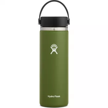 Hydro Flask 591 ml Wide Mouth Flex Cap 20OZ olijf