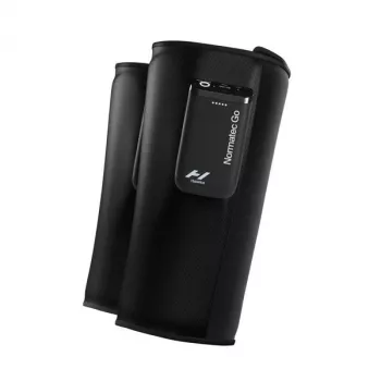Hyperice Normatec Go onderbeen-massageapparaat met dynamische luchtcompressie en Bluetooth