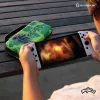 Hyperkin M07541-MTCN harde schaal, groen, veelkleurig, PEVA, voor Nintendo Switch Lite, schokbestendig, waterafstotend, draagtas