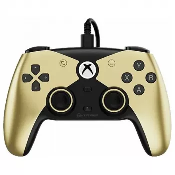 Hyperkin The Competitor bedrade controller voor Xbox Series X|S, Xbox One en pc, goud