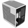 Hyte Y70 Panda Mid Tower behuizing met 14.1 inch touchscreen, gehard glas, zwart/wit