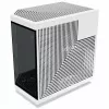 Hyte Y70 Panda Mid Tower behuizing met 14.1 inch touchscreen, gehard glas, zwart/wit