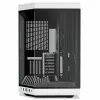 Hyte Y70 Panda Mid Tower behuizing met 14.1 inch touchscreen, gehard glas, zwart/wit