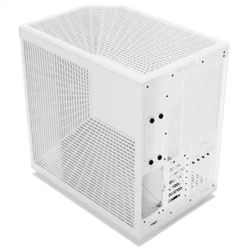 HYTE Y70 Touch Mid-Tower behuizing, wit, 14,1 inch LCD-touchscreen, gehard glas, E-ATX/ATX/mATX/Mini-ITX