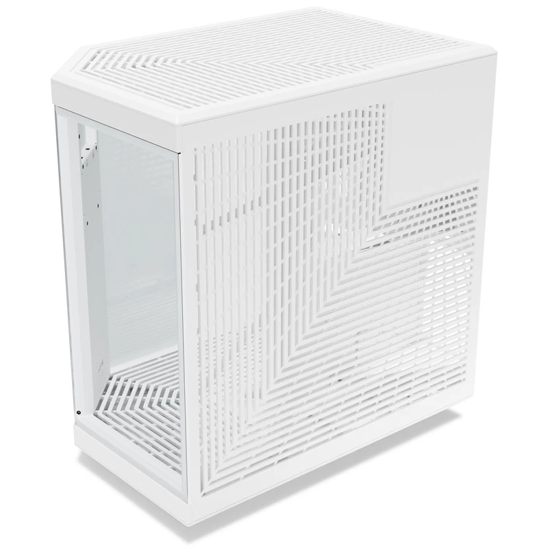HYTE Y70 Touch Mid-Tower behuizing, wit, 14,1 inch LCD-touchscreen, gehard glas, E-ATX/ATX/mATX/Mini-ITX