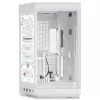 HYTE Y70 Touch Mid-Tower behuizing, wit, 14,1 inch LCD-touchscreen, gehard glas, E-ATX/ATX/mATX/Mini-ITX