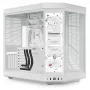 HYTE Y70 Touch Mid-Tower behuizing, wit, 14,1 inch LCD-touchscreen, gehard glas, E-ATX/ATX/mATX/Mini-ITX