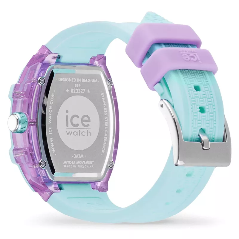 ICE kinderhorloge 23327 (35mm) - blauw siliconen - ICE mini collectie