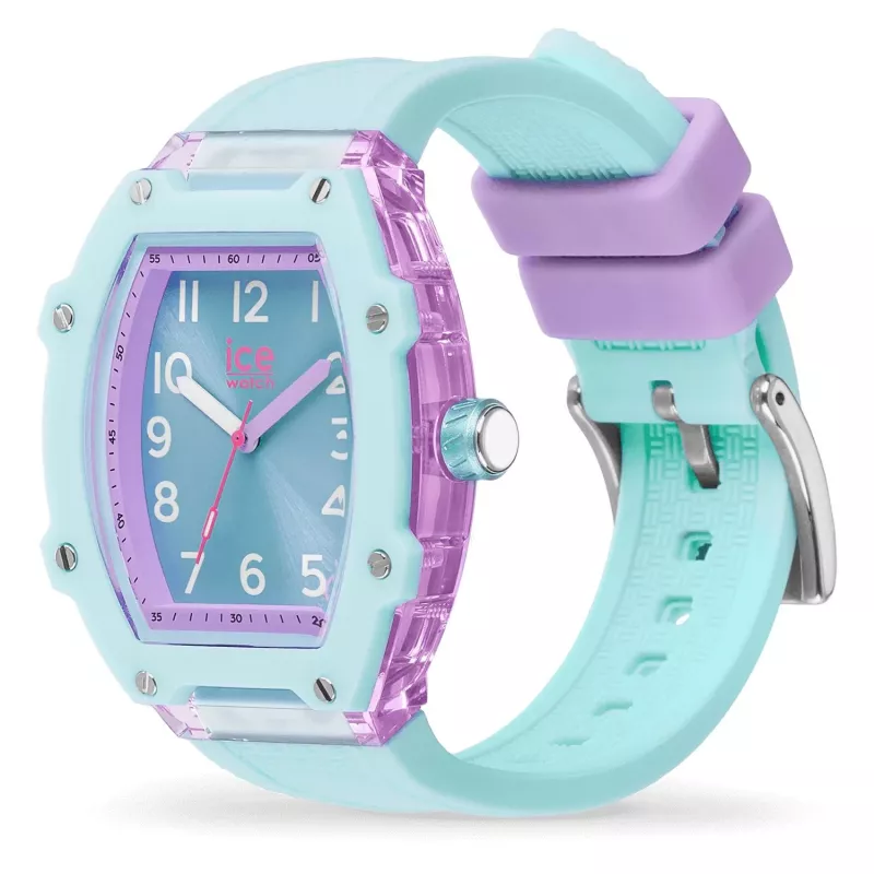 ICE kinderhorloge 23327 (35mm) - blauw siliconen - ICE mini collectie