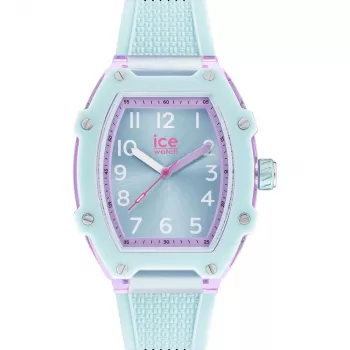 ICE kinderhorloge 23327 (35mm) - blauw siliconen - ICE mini collectie
