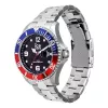 ICE MAN IC016547 44mm analoog kwartshorloge met zwarte siliconen band