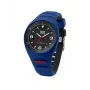 ICE MAN IC018948 42 mm quartz horloge zwart siliconen