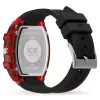 ICE WATCH ICE Man 23316 40mm roze siliconen quartz horloge