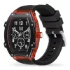 ICE WATCH ICE Man 23316 40mm roze siliconen quartz horloge