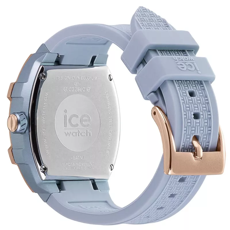 ICE dameshorloge 22860 (35mm) - roze siliconen