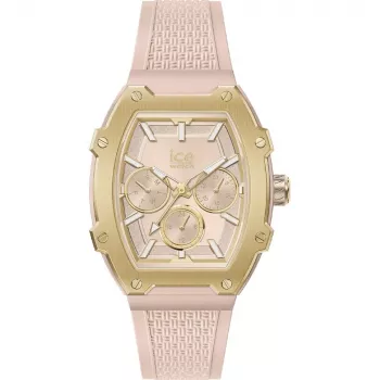 ICE dameshorloge 22864 (35mm) - roze siliconen