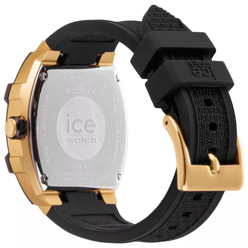 ICE dames analoog kwartshorloge 22865 (35mm) – roze siliconen band, 10 ATM