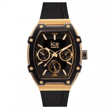 ICE dameshorloge 22865 (35mm) - roze siliconen band, quartz analoog, 10 ATM