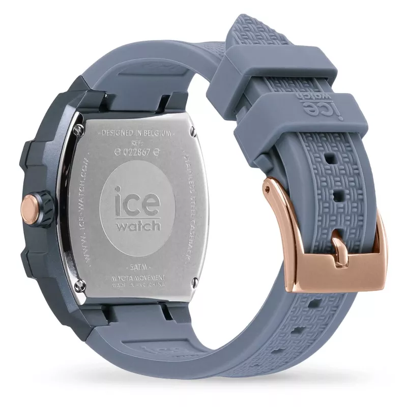 ICE dameshorloge 22867 (35 mm) - roze siliconen quartz