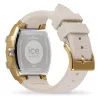 ICE dameshorloge 22869 (35mm) - roze siliconen, quartz analoog, 10 ATM