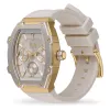ICE dameshorloge 22869 (35mm) - roze siliconen, quartz analoog, 10 ATM