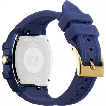 ICE dameshorloge 23802 (45 mm) - wit siliconenband, quartz analoog