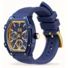 ICE dames analoog kwartshorloge 23802 (45mm) – witte siliconen band