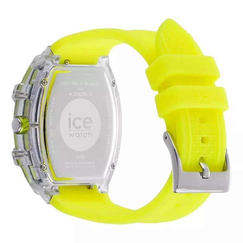 ICE dameshorloge 24286 (45mm) - roze siliconen quartz analoog