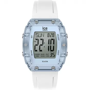 ICE dameshorloge 24567 38 mm roze siliconen quartz