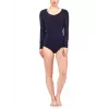 Icebreaker 103194001 dames merinowol-mix scoop-neck langarm baselayer-top - maat M