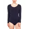 Icebreaker 103194001 dames merinowol-mix scoop-neck langarm baselayer-top - maat M
