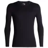 Icebreaker 200 Oasis L/S Crewe - Zwart