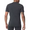 Icebreaker Anatomica S/S Crewe Base Layer T-shirt - Black/Monsoon - maat M