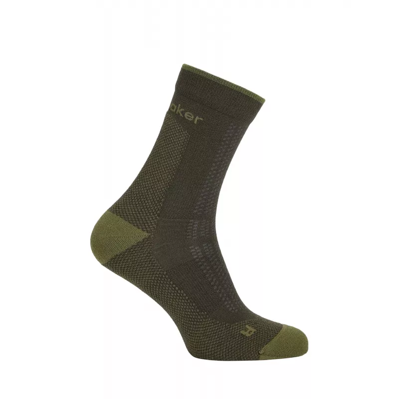 Icebreaker Hike+ Ultralight Quarter herensokken Dark Loden