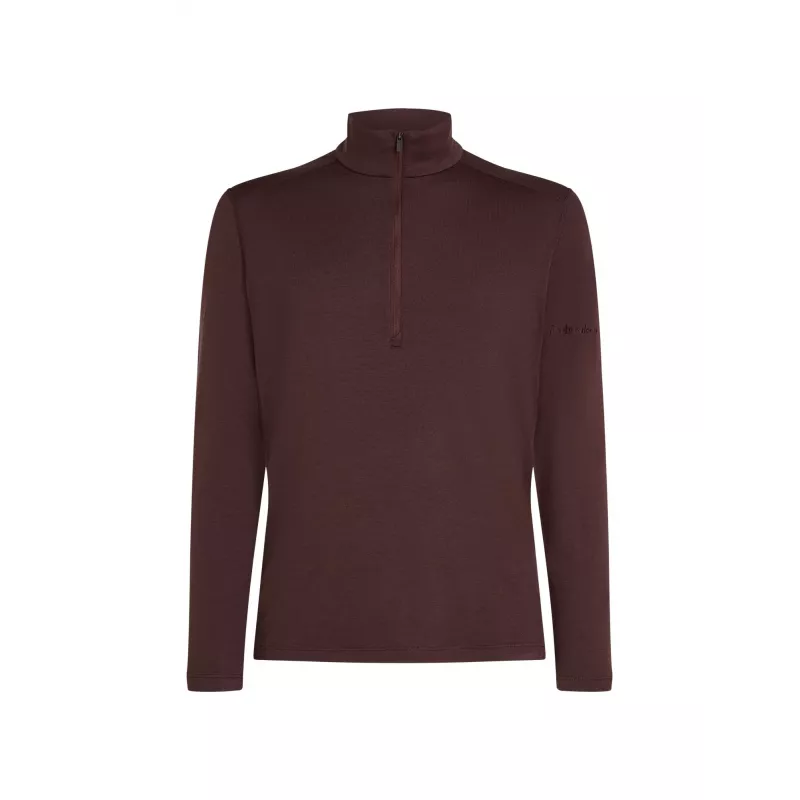 Icebreaker Merino 260 Tech LS Half Zip heren baselayer top Java