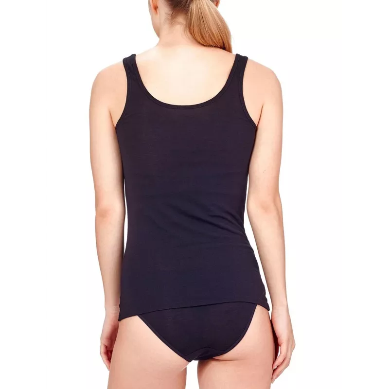 Icebreaker dames Siren tanktop - zwart, maat M