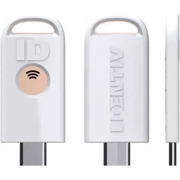 Identiv 905602 contact-smartcardlezer - USB 2.0, EMV Level 1, PC/SC CCID, zwart